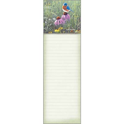 Bluebird in Prairie List Pad