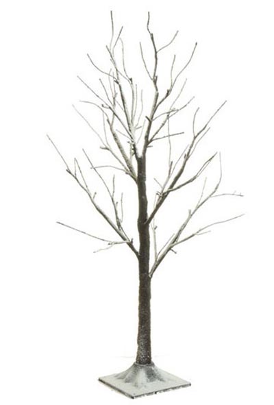 Lighted Snowy Tree, 36 in