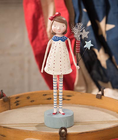 Firecracker Girl Figurine