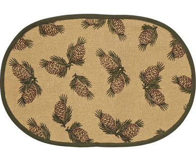 Pine Cone Placemats (Set of 2)
