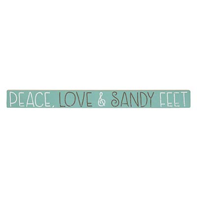 Sandy Feet Stick Sign 