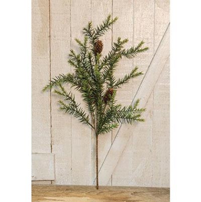 Sargent Spruce 22 inch Spray with Cones