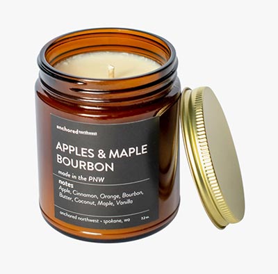 Apples & Maple Bourbon Soy Jar Candle