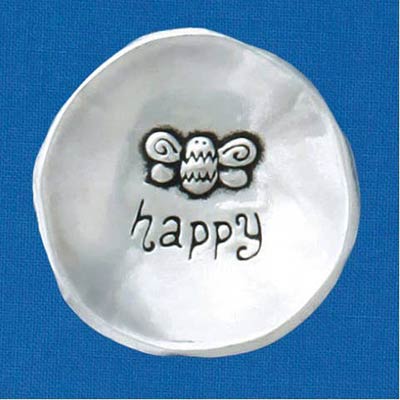 Bee Happy Mini Charm Bowl