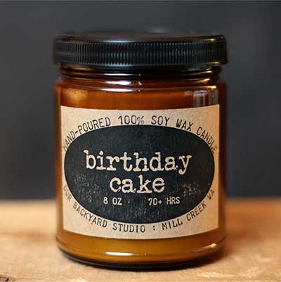 Birthday Cake Soy Jar Candle
