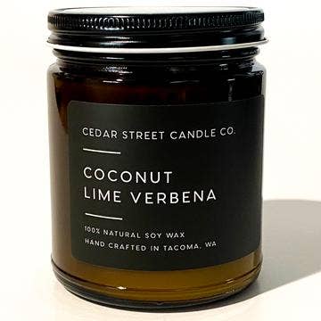 Coconut Lime Verbena Soy Jar Candle