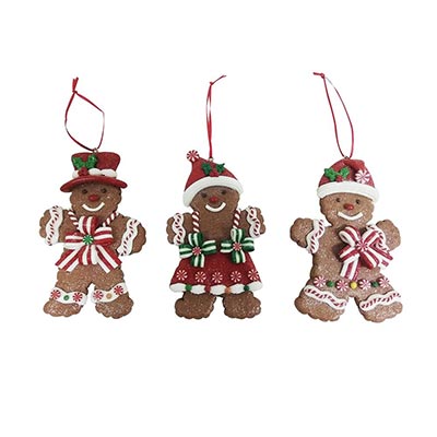 Claydough Gingerbread Ornament