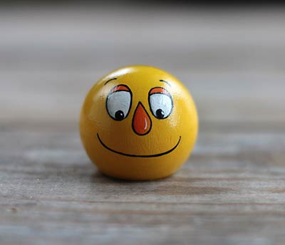 Emotion Peg Doll - Yellow / Happy