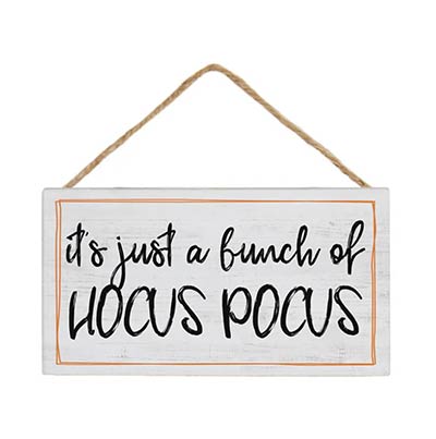 Hocus Pocus Hanging Sign