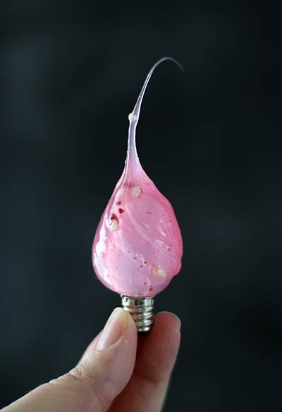 Rose Scented Silicone Light Bulb