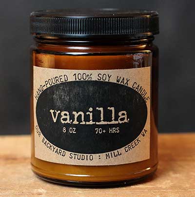 Vanilla Soy Jar Candle