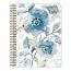 Blue Flowers & Dragonfly Medium Notebook
