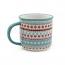 Fancy Forest Stripe Ceramic Mug