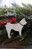 Husky Ornament with Wreath