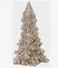 Champagne Glitter Resin Tree - 4 inch