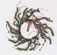 German Pine with Twigs & Berries 4 inch Candle Ring