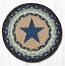 Blue Star Braided Tablemat - Round (10 inch)