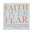 Faith Over Fear Shelf Sign