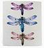 Vintage Dragonflies Swedish Dishcloth