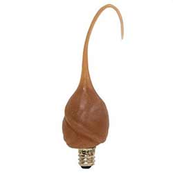 Cinnamon Silicone Light Bulb with Removeable Cover