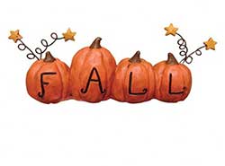 Fall Pumpkins Shelf Sitter