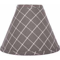 Summerville Pewter Lamp Shade - 10 inch