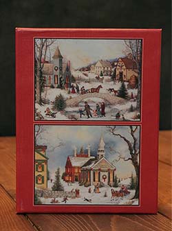Folk Art Holiday Assorted Boxed Christmas Cards