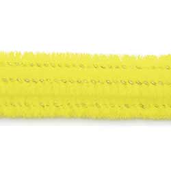 Yellow Chenille Stems, 6 mm (25 pack)