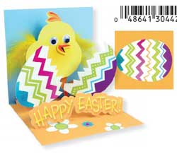 Hatching Chick Pop-up Card