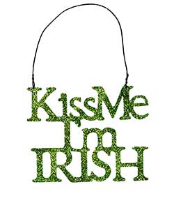 Kiss Me, I'm Irish Ornament