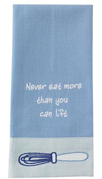 Eat More Than Lift Guest Towel