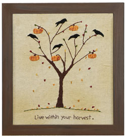 Live Within Your Harvest Stitchery