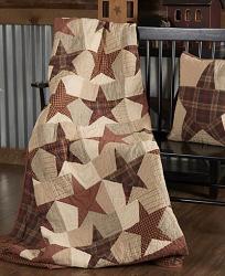 VHC Brands Abilene Star Quilted Throw