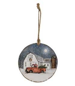 Wintry Weather Ornament