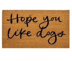 Hope You Like Dogs Doormat