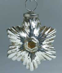 Mercury Star Ornament, Silver