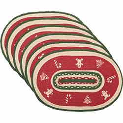 Christmas Cookies Placemats (Set of 6)