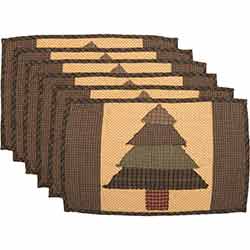 Sequoia Quilted Placemats (Set of 6)