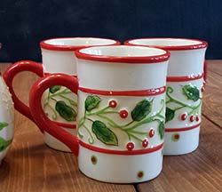 Holly Ceramic Mug