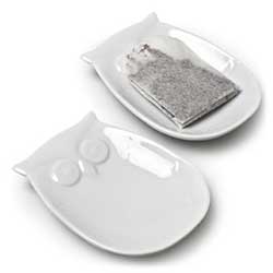 Owl Teabag Plate