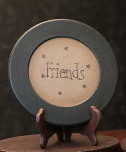 Friends Plate with Stars