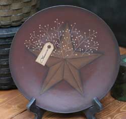 Memories Plate with Star