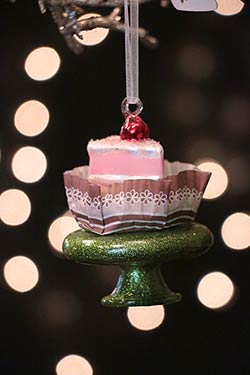 Cake Slice Ornament