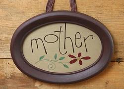 The Hearthside Collection Mother Oval Frame