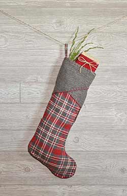 VHC Brands Anderson Christmas Stocking - Long