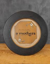 A Mother's Secret Love Plate