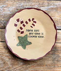 Nana's Cookie Time Plate