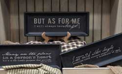 The Hearthside Collection Scripture Distressed Tray