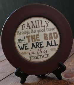 We're All In This Together Plate