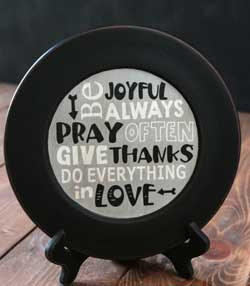 Do Everything in Love Plate